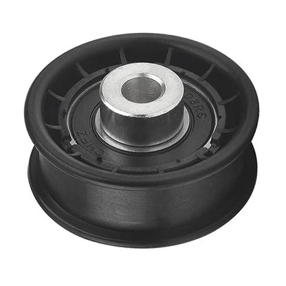 Metal Flat Idler Pulley 604491 for Hustler Raptor Mowers (22 Inch)