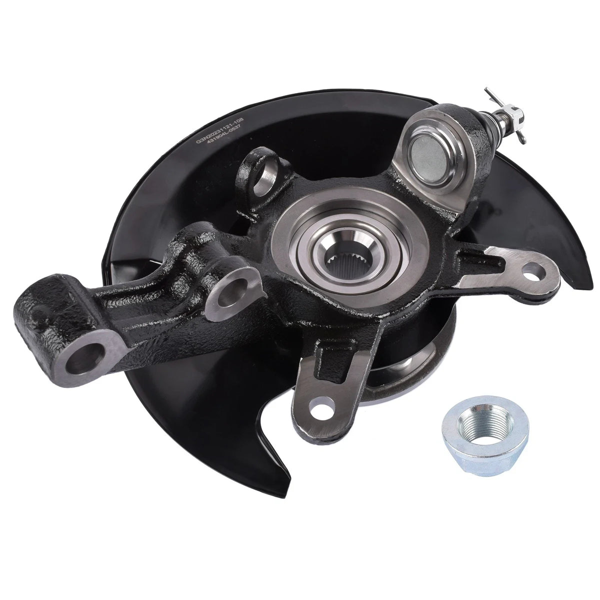 Front Left Steering Knuckle & Wheel Hub Bearing for Honda Civic (2003–2005)
