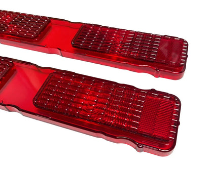 Rear Tail Light Lamp Lenses Replacement for 1968 Chevrolet Camaro RS (1968–1968)