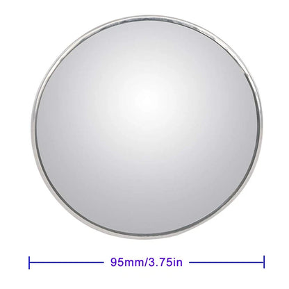 2X Large Stick-on Convex Blind Spot Mirror for Universal Fit (3-3/4")