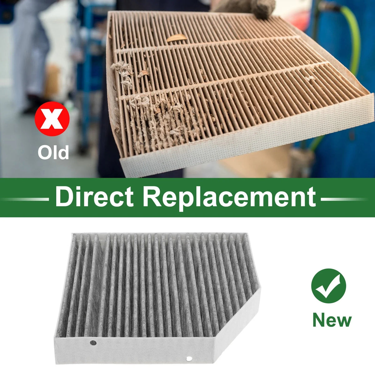 Cabin Air Filter for Mercedes-Benz AMG GT (C192) (2024) 2058350147