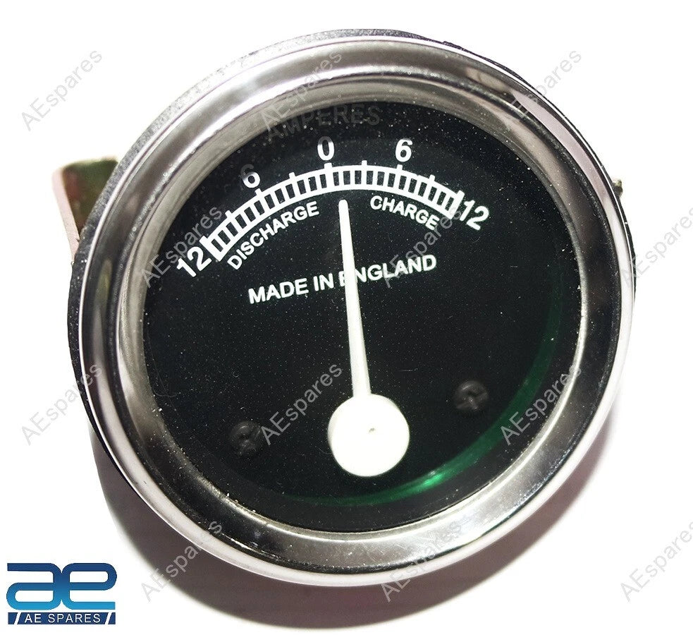 12 Ampere Meter Ammeter for Universal Fit Tractor Car Jeeps