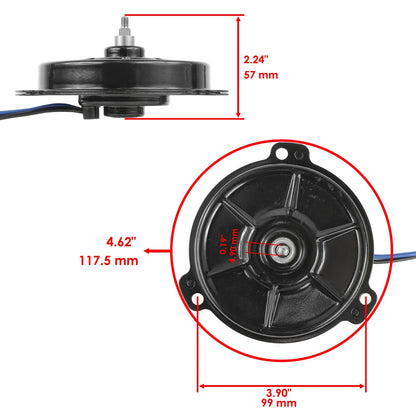 Radiator Cooling Fan Motor for Honda Pioneer 700 (2014–2026) RF137 - LAR, 19030-HL3-A01, 19030HL3A01