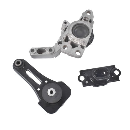 3PCS Engine Motor & Transmission Mount Kit for Nissan Kicks Versa (2017–2022)