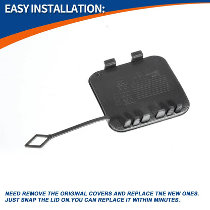 Rear Right Bumper Tow Hook Cover for BMW 530i 540i M5 Gray