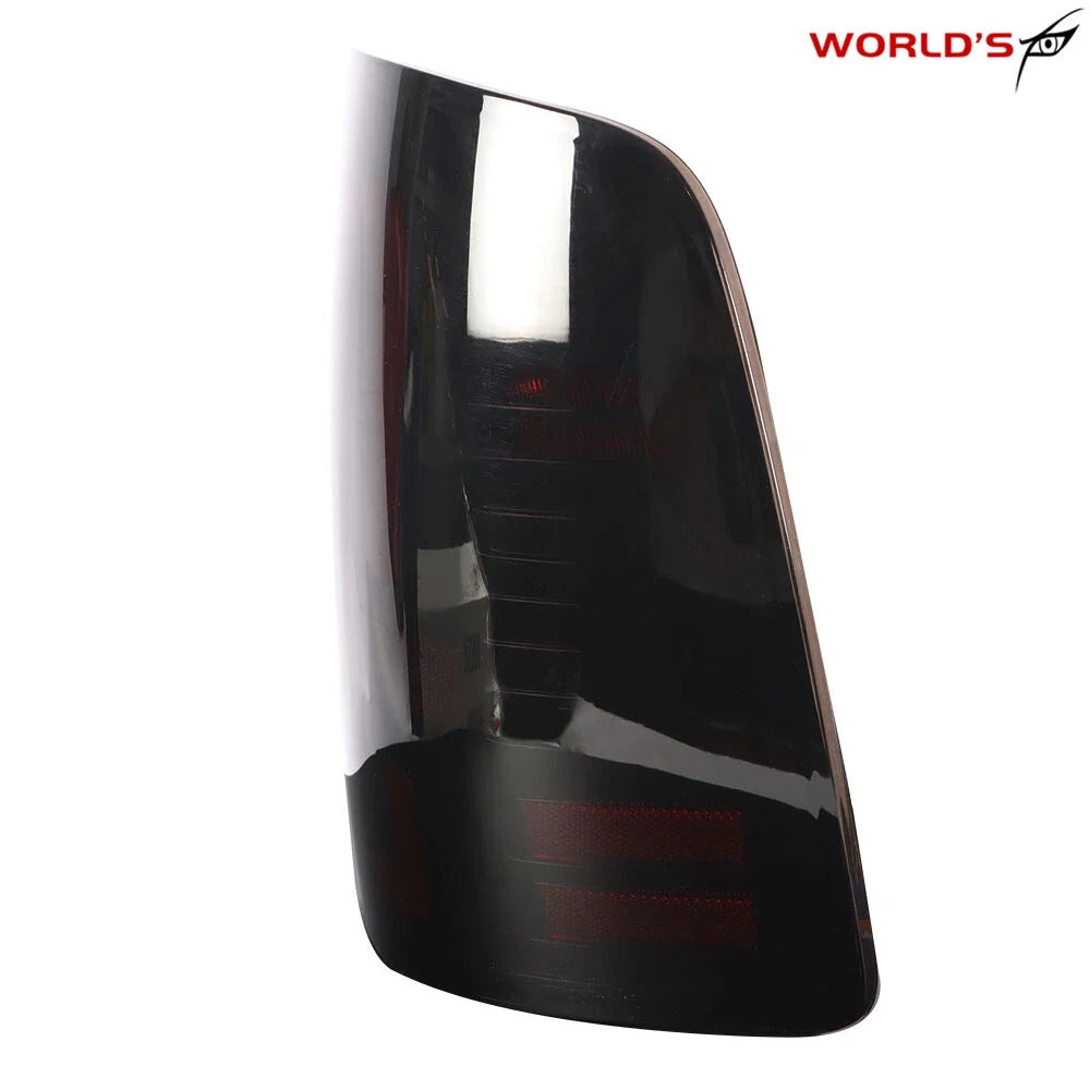Set of 2 LED Tail Lights for Dodge Ram 1500 2500 3500 (2009–2018) Black Soot