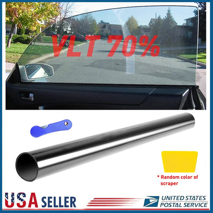 Window Tint Film 20" x 10ft for Car Home Office (Uncut Roll)