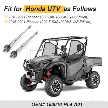 Tie Rods Kit for Honda Pioneer 1000 SXS1000M3 SXS1000M5 (2016–2021)