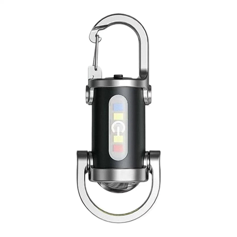 3X LED Keychain Light for Camping, Waterproof Pocket Torch