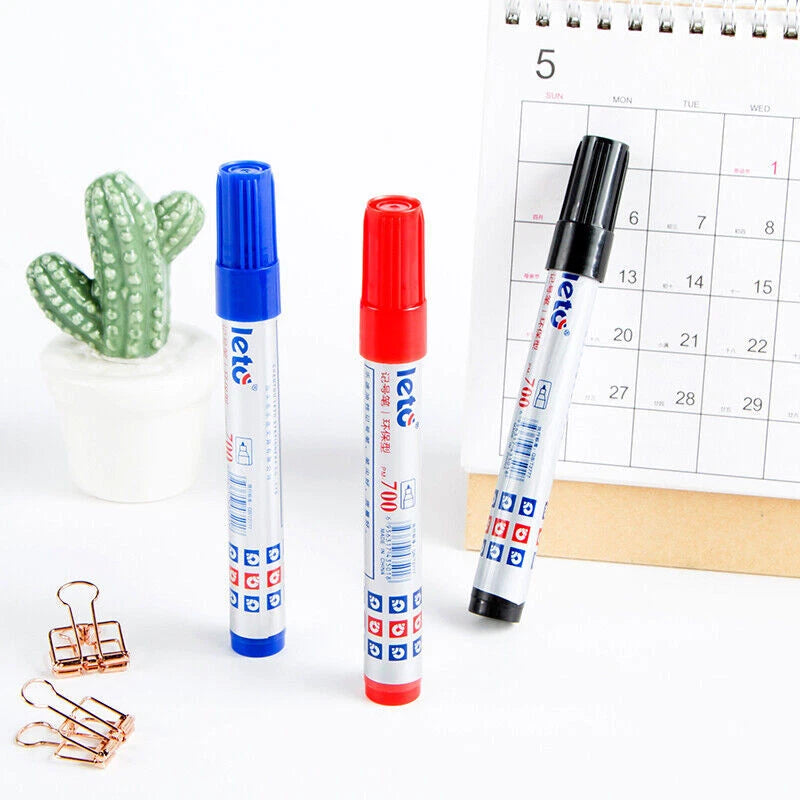 3X Waterproof Permanent Paint Marker Pen for Car Tire Tread Rubber
