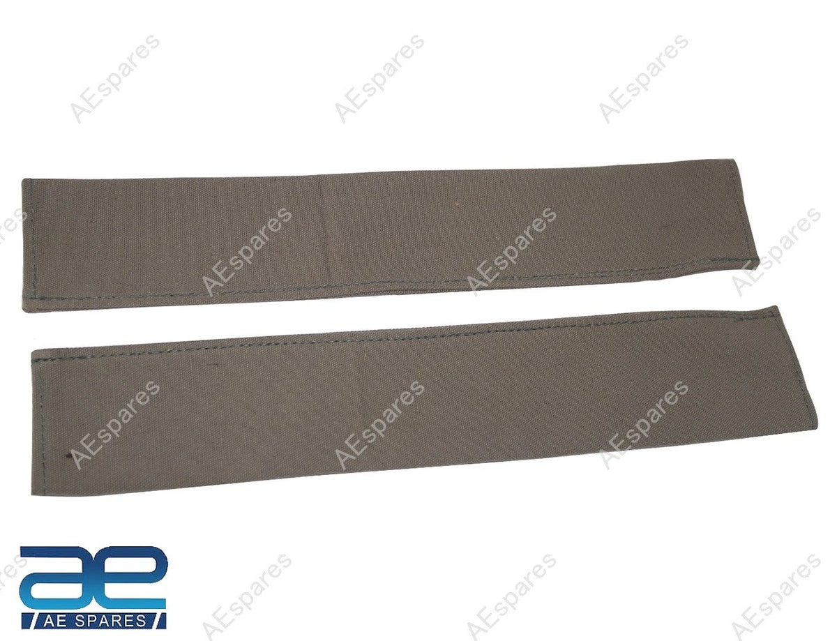 Canvas Tailgate Chain Cover Set of 2 for Jeep Willys CJ2A CJ3A CJ3B CJ5 M38