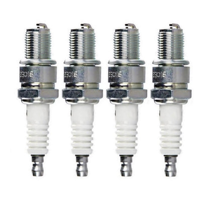 Set of 4 NGK Racing Spark Plugs B8EG for Husqvarna CR250 (1999–2001)