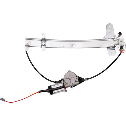 Rear Left Driver Window Regulator w/ Motor for Lincoln Town Car (1998–2011) 17-00580AN, 3W1Z5423395AA