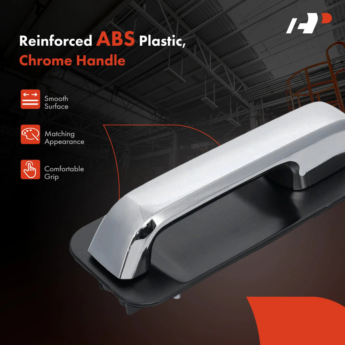 Rear Left Chrome Door Handle for Ford F-150 (2015–2020) FL3Z-1626605-DAPTM