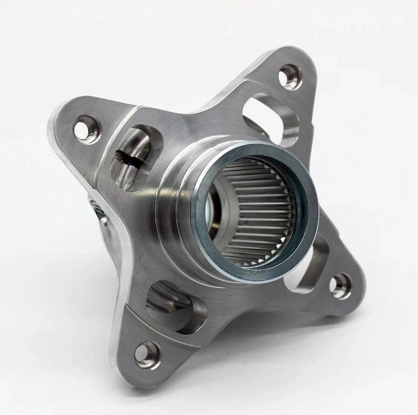 LSR Billet Axle Disc Brake Hub Anti Fade Lock Nut for Honda TRX 400EX (2004–2009)
