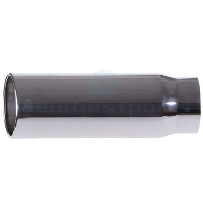 5" Inlet - 6" Outlet - 18" Length Diesel Stainless Steel Exhaust Tip