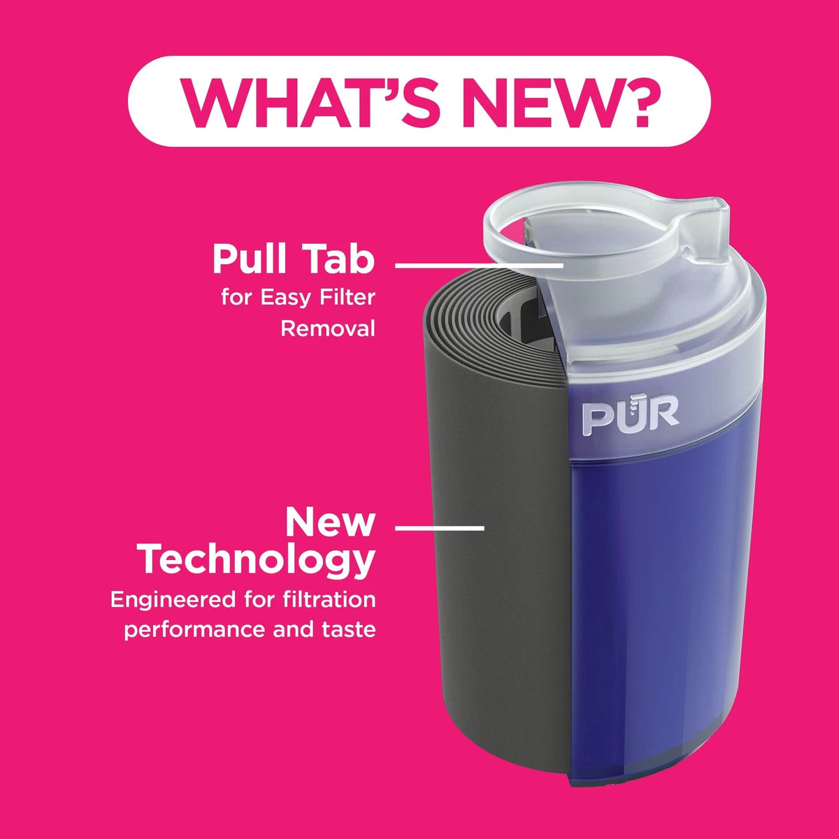 4X PUR Plus Faucet Mount Replacement Filter for