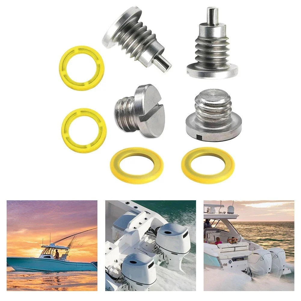 Drain Screw for Mercruiser Alpha Outdrive (OEM 1079953Q04, 8M0058389)