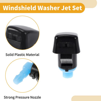 Windshield Washer Nozzle Kit for Ford Fiesta (2011–2022) No.BE8Z17603A, Gaskets