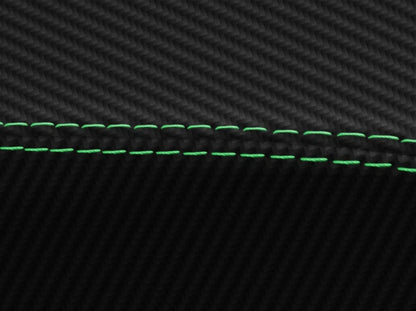 Manual Shift Boot Cover for Acura NSX (1991–2005) Carbon Fiber Green Stitch