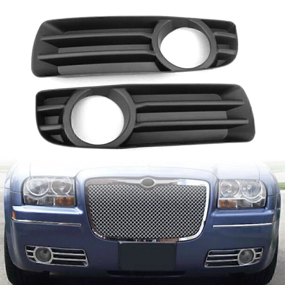 2X Front Bumper Fog Light Lamp Bezel for Chrysler 300 (2005–2010) 04805930AA