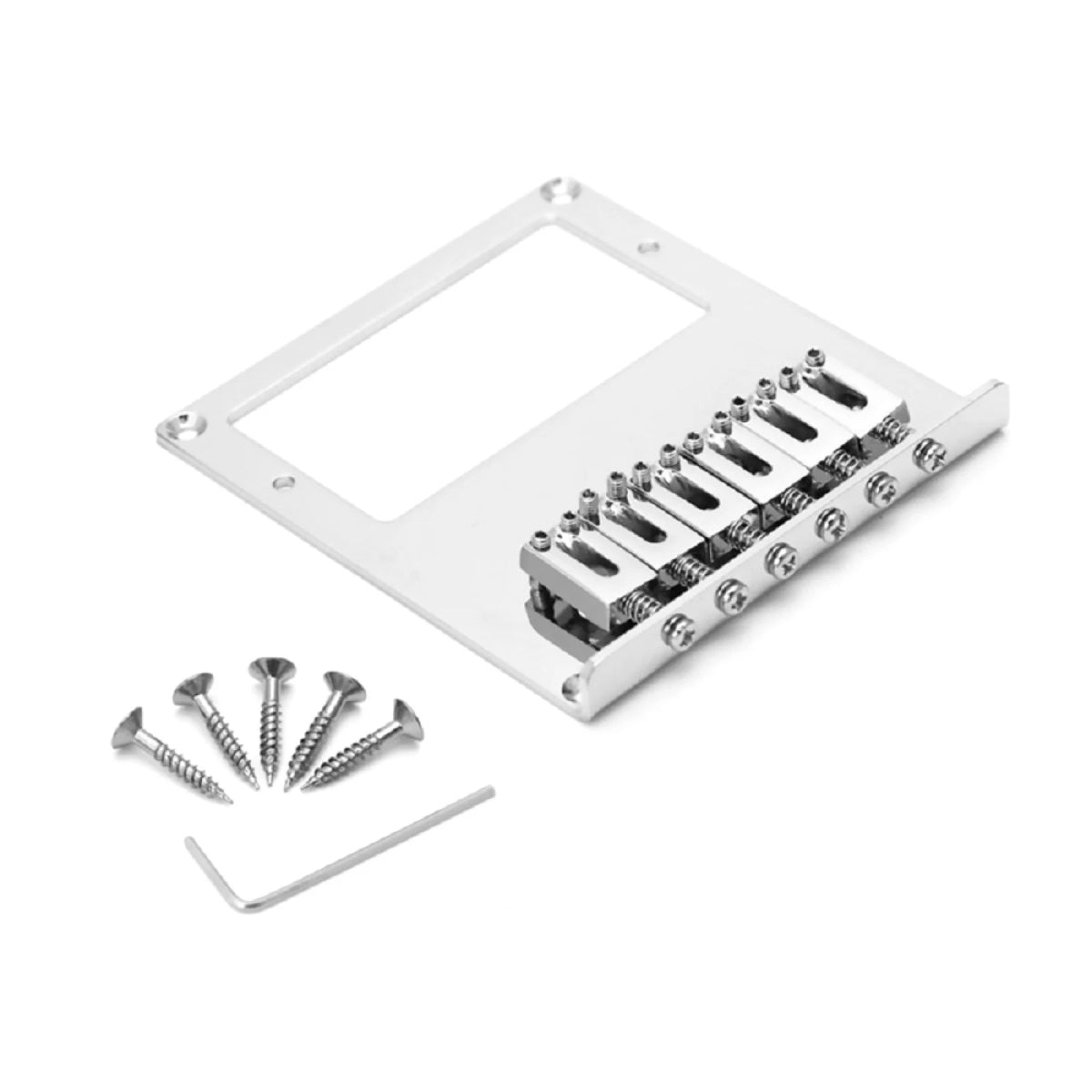 Adjustable Saddles for Telecaster Guitar (Fixed Hardtail Bridge)