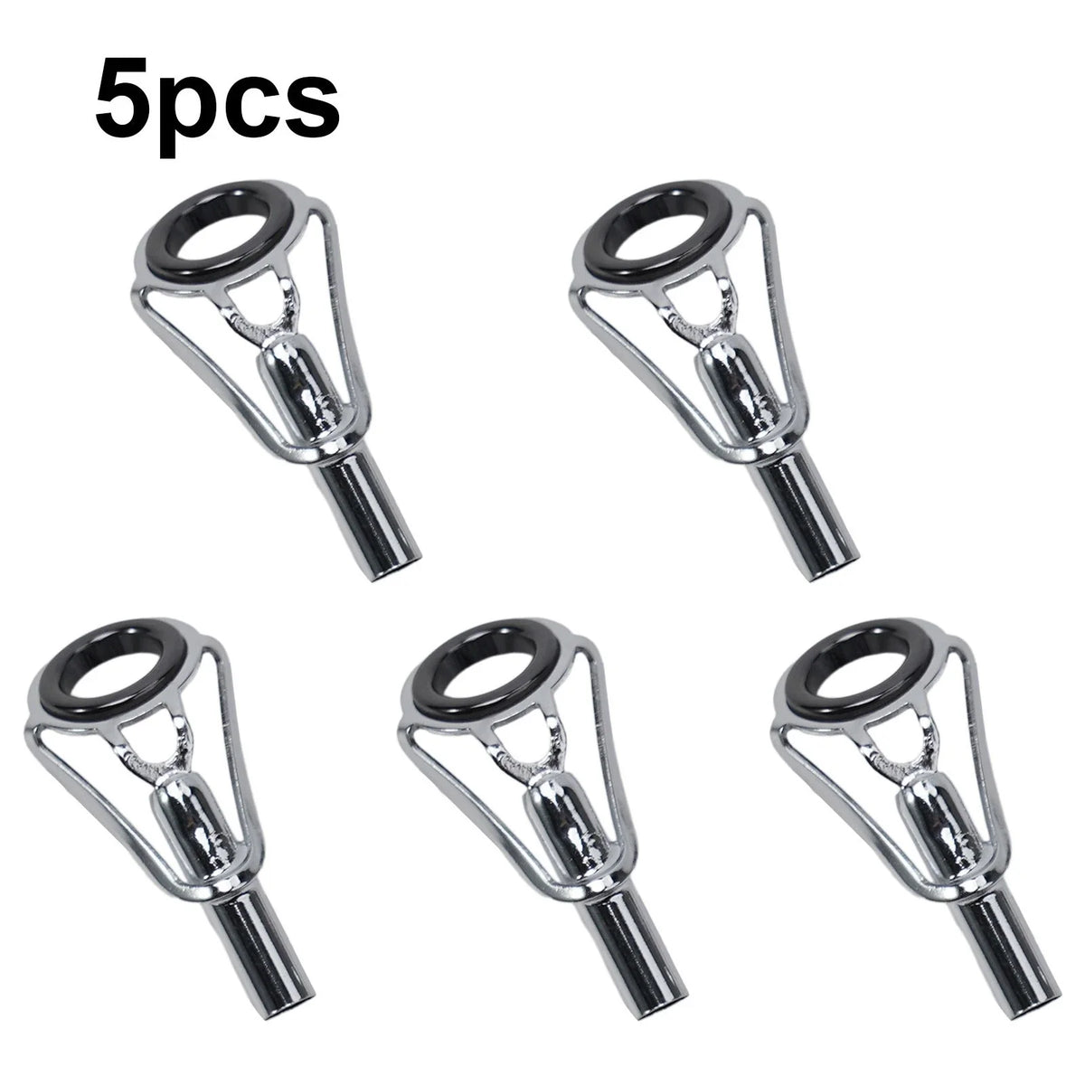 Set of 5 Fishing Repair Tool Guide Rings Stainless Steel Ceramic