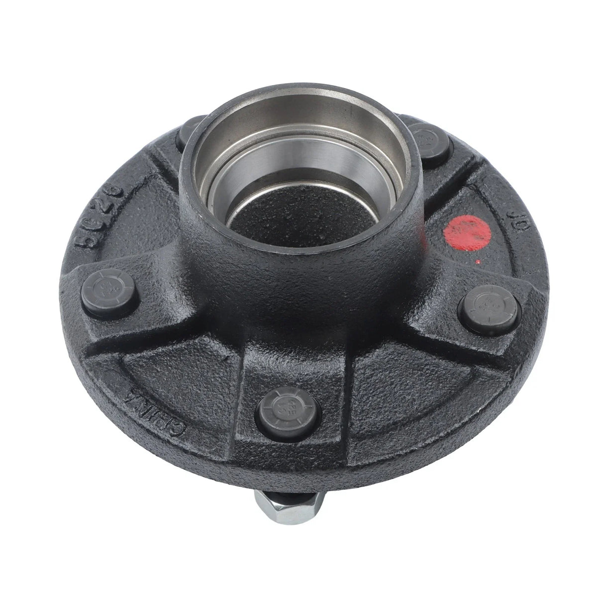 Set of 4 Trailer Hub Kits for 5 on 5" Bolt Pattern (Fits 8.25" x 2" Brakes)