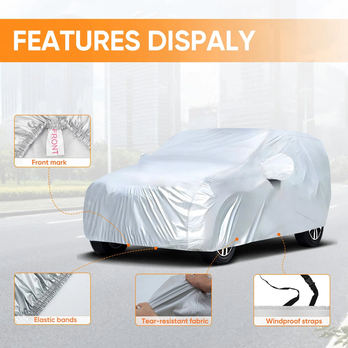 XL Waterproof SUV Car Cover for Honda Pilot (2003–2021)