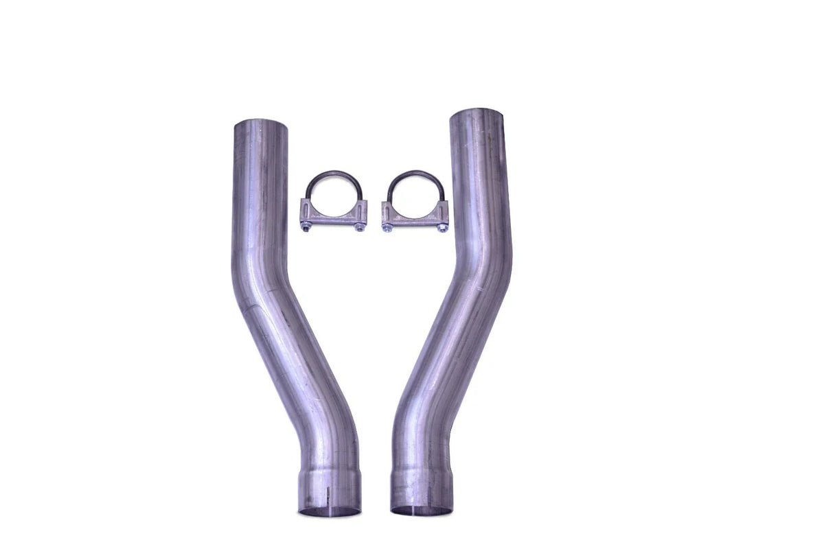 Dual Exhaust Adapters for Dodge Ram 1500 (3" Aluminized)