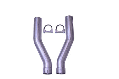 Dual Exhaust Adapters for Dodge Ram 1500 (3" Aluminized)