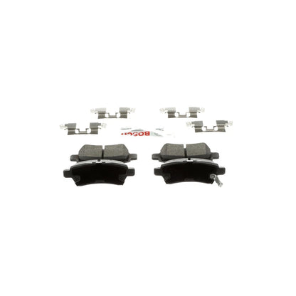 2X Brake Pad Set Rear for Nissan Pathfinder (2005–2012) BE1101H