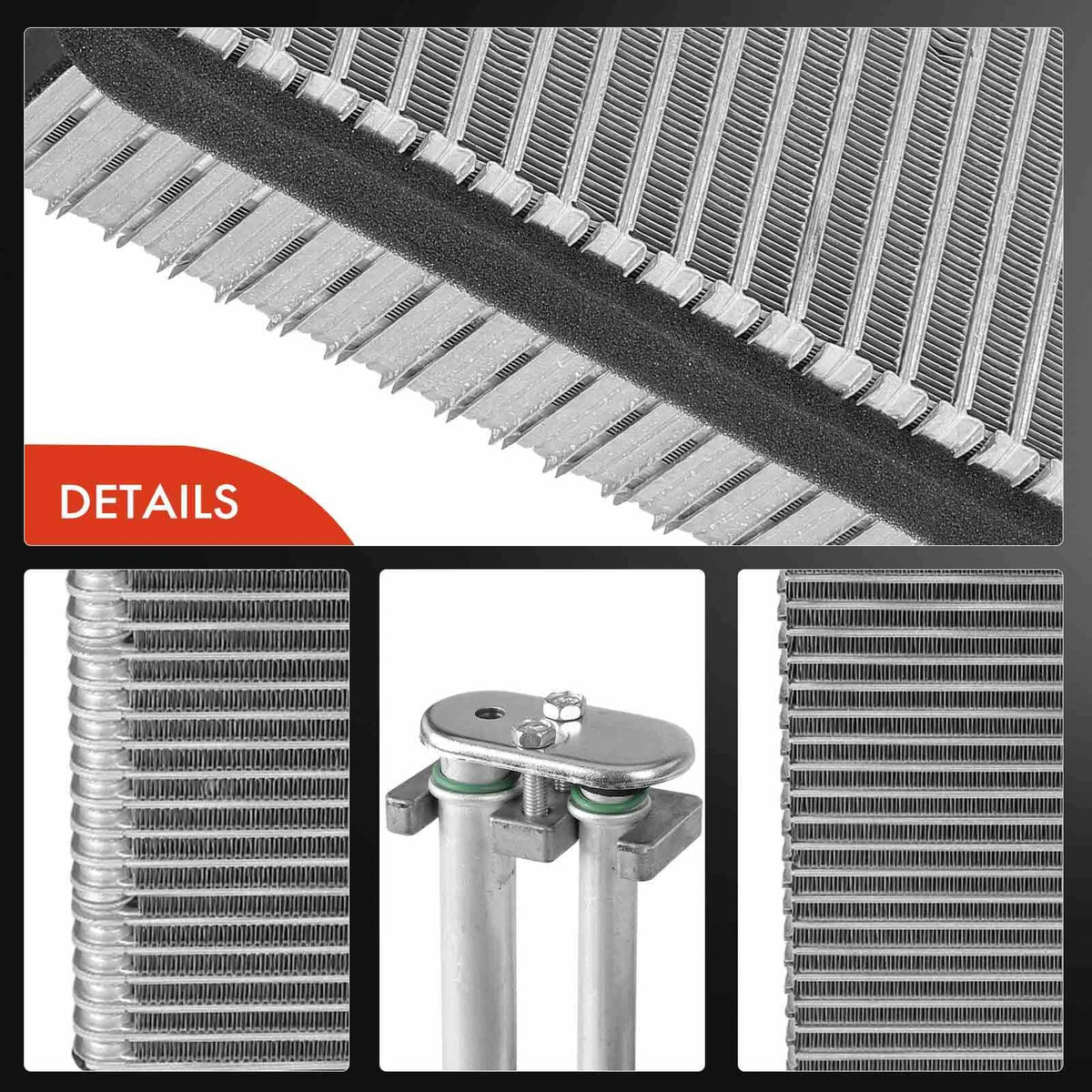 A-Premium Front A/C Evaporator Core for Volkswagen Jetta Golf Beetle (2000–2005) 54879, 1J1820007A, 1J1820024A, 1J1820105, EV939524PFXC