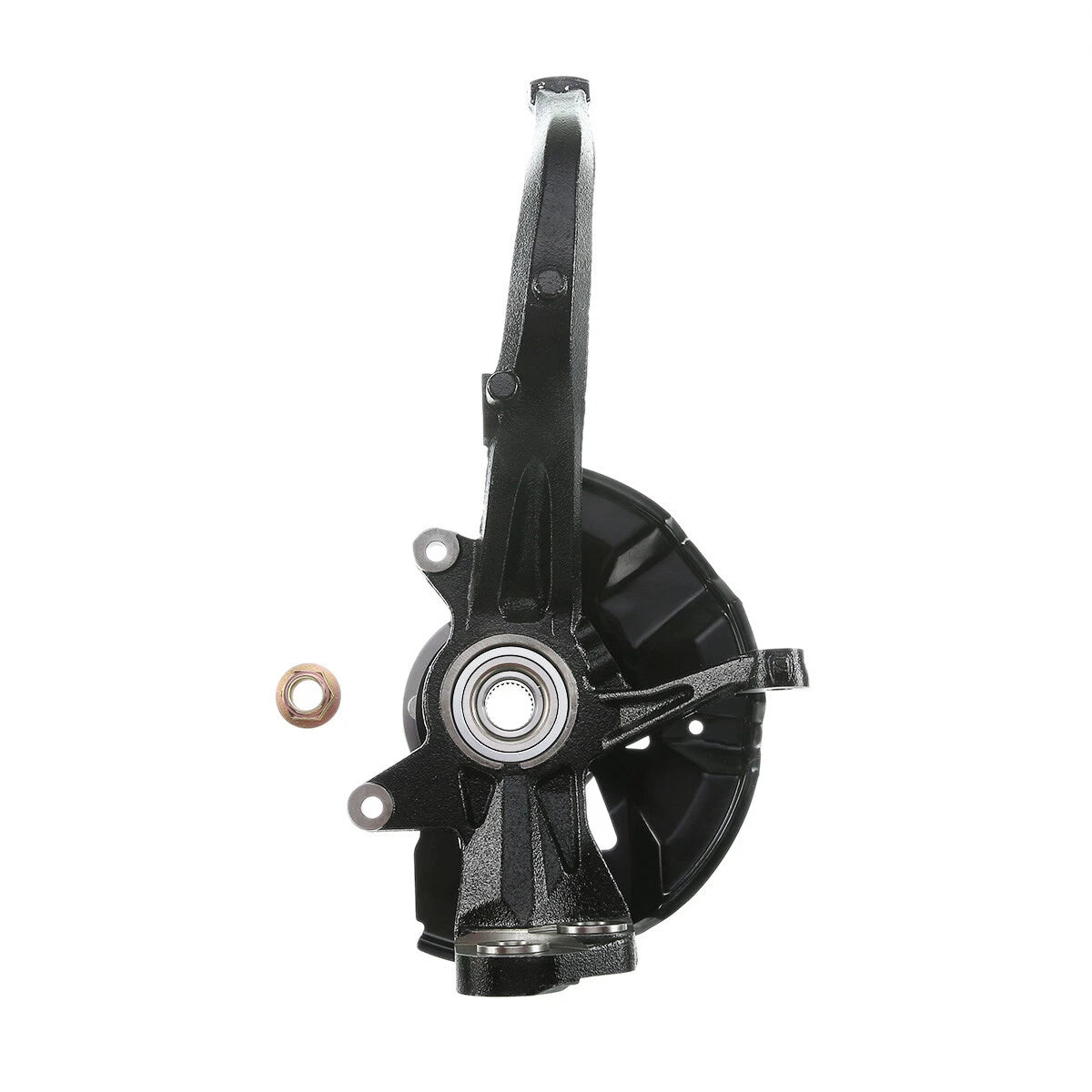 Front Right Steering Knuckle & Hub Bearing for Ford Fusion (2006–2012) - 3M8Z-1215-A, 6E5Z-1104-AB, 6E5Z-2K004-AA, BE5Z3K185A, 698-408