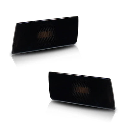 Set of 2 Smoked LED Front Fender Side Marker Lights for Chrysler 300