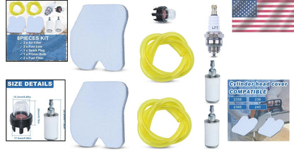 Air Filter & Tune-Up Kit for Husqvarna 235, 240 Chainsaws (2010–2023)