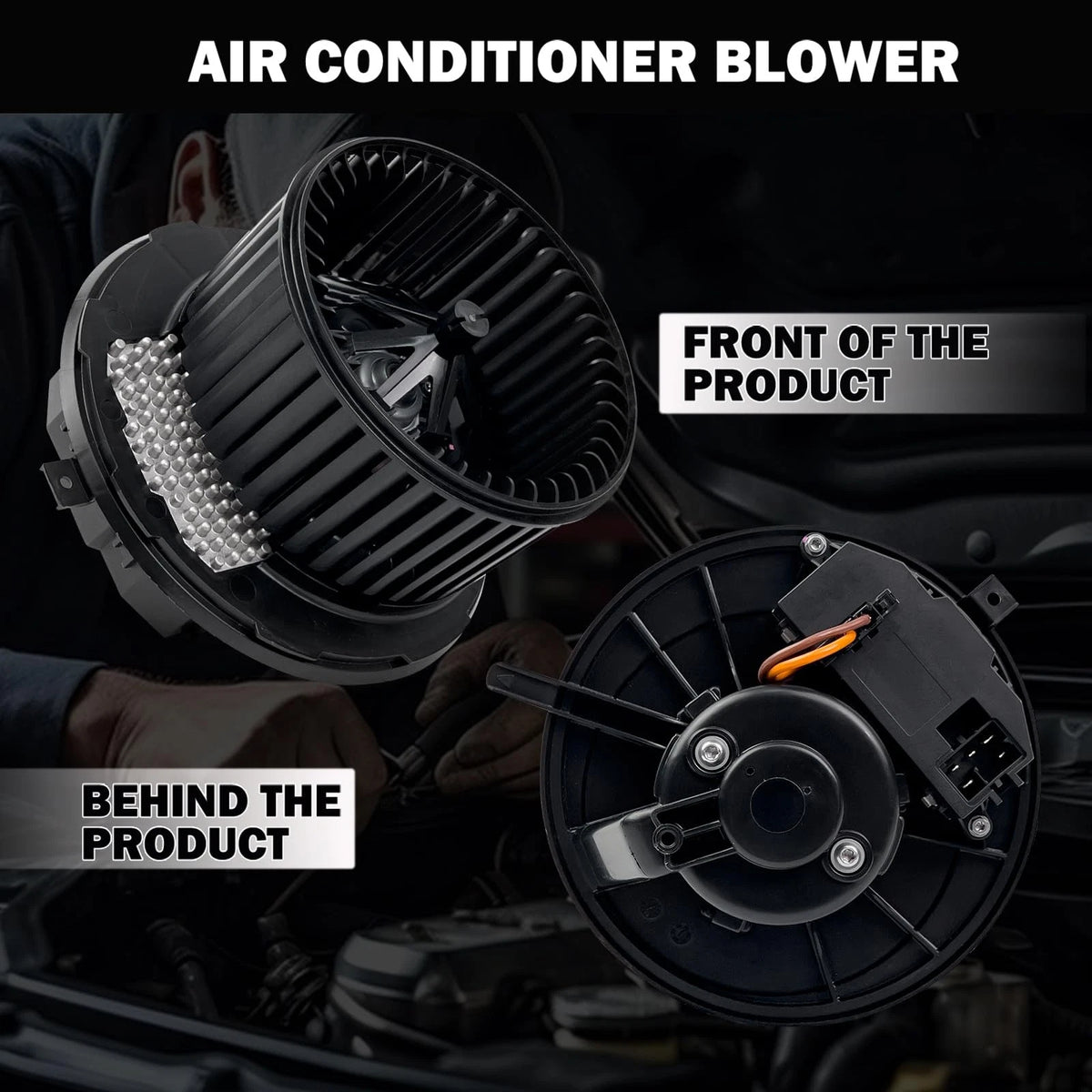 AC Heater Blower Motor Fan for Audi TT, A3, Volkswagen GTI, CC, Golf, Jetta
