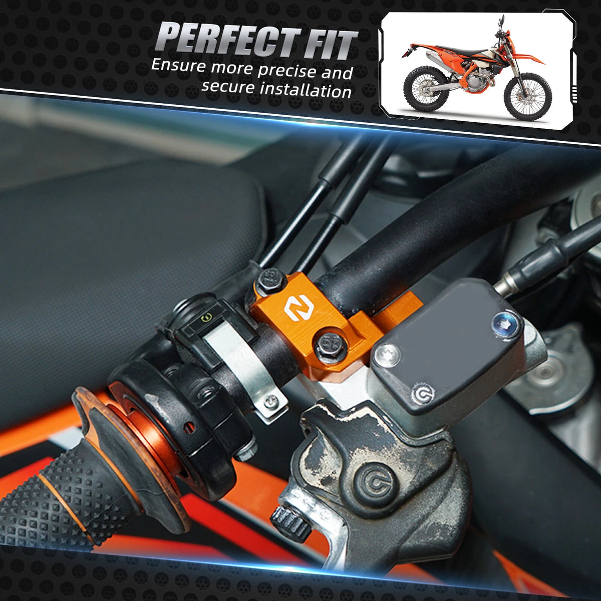 Master Cylinder Protector for KTM 250 350 450 500 SX XC F XCW EXC EXCF (2014–2023)