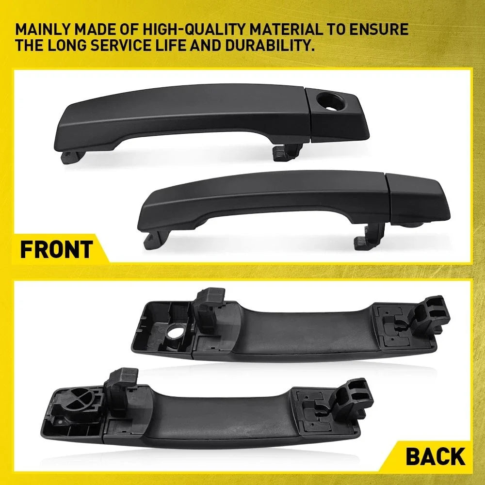 2X Outer Exterior Door Handle V for Infiniti QX56 Nissan Armada/Titan (2004–2015)