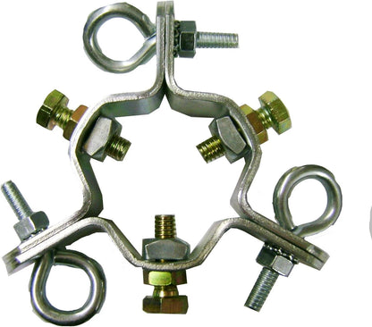 Guy Wire Clamp for Masts Up to 1-1/2 Inches