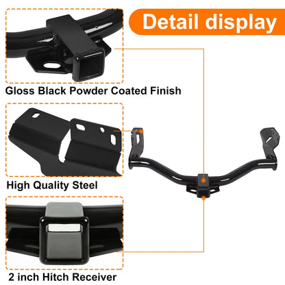 Class 3 Trailer Hitch Receiver for Ford Escape (2005–2012)