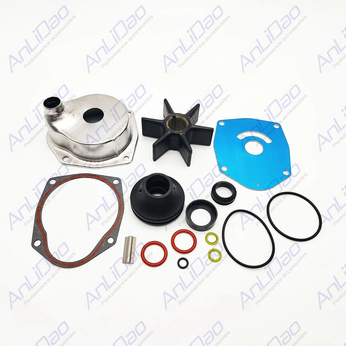 Water Pump Kit for Mercury Mariner (1996–2006) 817275Q05 817275A5 807929A1 96-221-10K