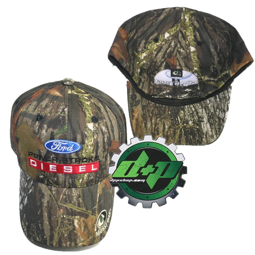 Mossy Oak Trucker Hat for Ford Powerstroke (Real Diesel)