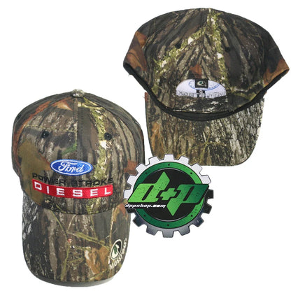 Mossy Oak Trucker Hat for Ford Powerstroke (Real Diesel)