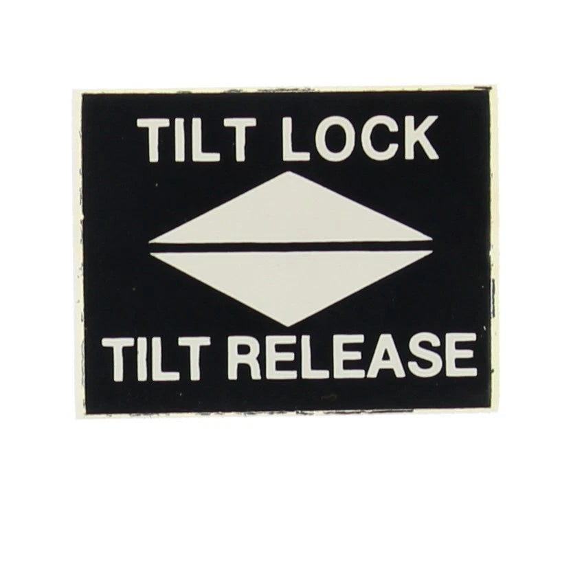Tilt Release Lock Decal for Mercury Marine (37-8302531)