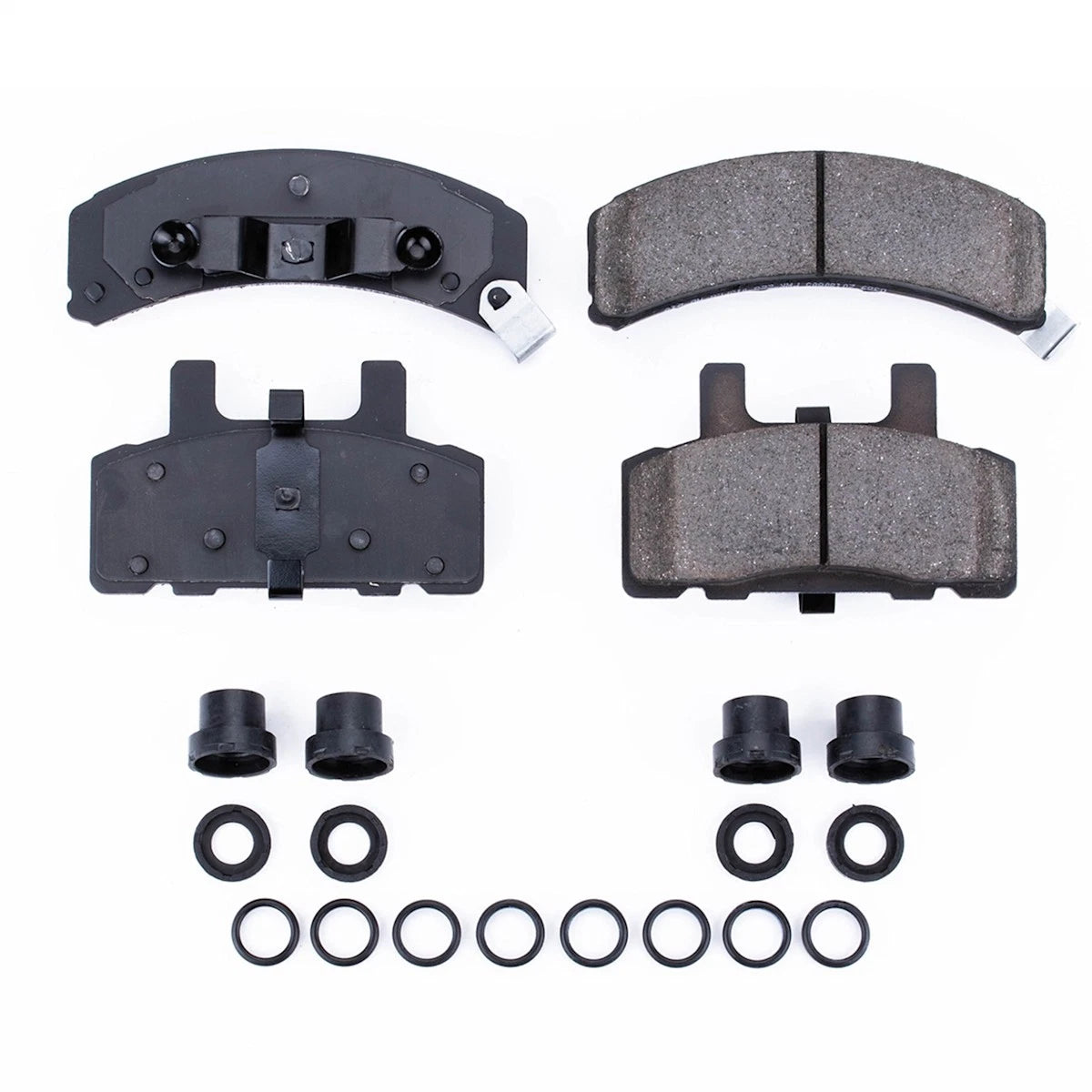 2X Powerstop Brake Pad Set Front for Chevrolet C1500 C2500 K1500 K2500 (1989–1992) 17-369