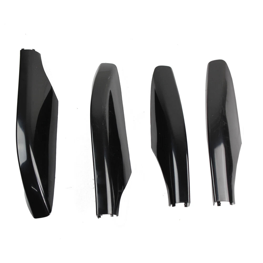 Set of 4 Roof Rack Rail End Cover Shells for Toyota Prado FJ120 (2003–2009)
