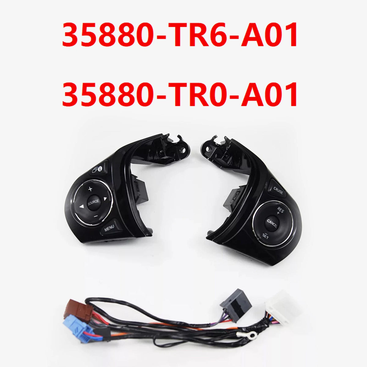Steering Wheel Audio & Cruise Control Switch for Honda Civic (2012–2015) 35880-TR6-A01, 35880-TR0-A01, 35880-TR0-A02, 35880-TR6-A02