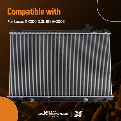 Direct Mount Radiator for Lexus RX300 (1999–2003) RAD2271 Trans Oil Cooler