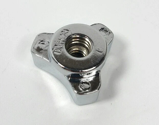 Tri Bar Wing Nut Hold Down for 1/4-20 Thread Rod Chrome Black (Universal)